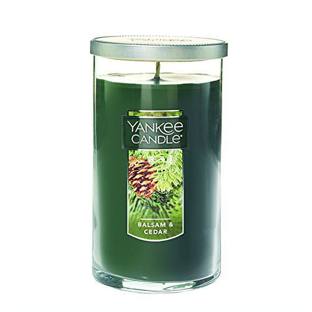 Yankee Candle Medium Perfect Pillar Candle, Balsam & Cedar