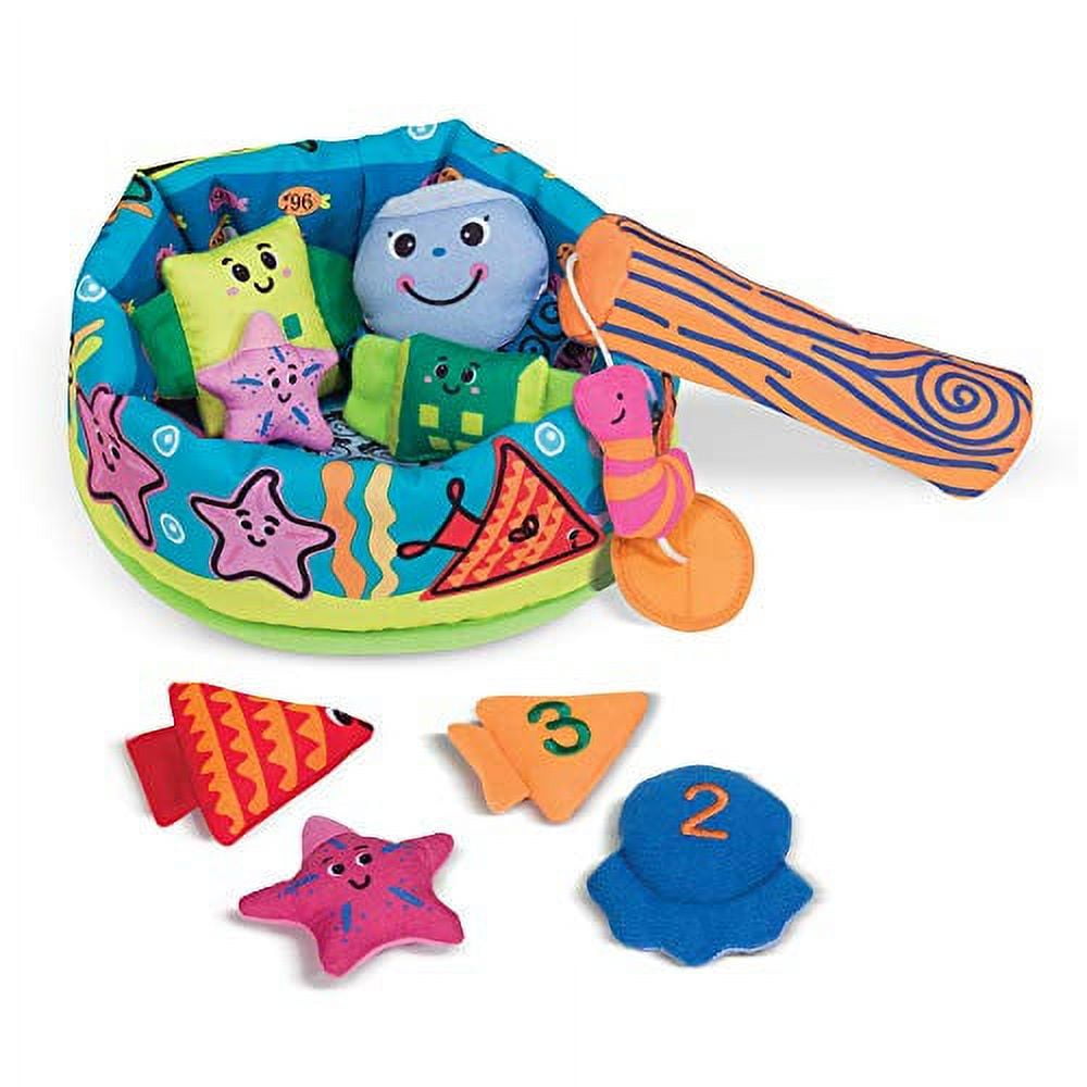 Melissa Andamp Doug Ks Kids Fish And Count Learning Game With 8 Numbered Fish To Catch And Release