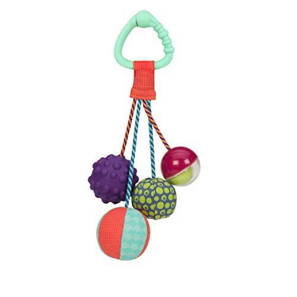 B. Toys â€“ Sounds So Squeezy â€“ Rattle Ball â€“ Sensory Toy with Colors