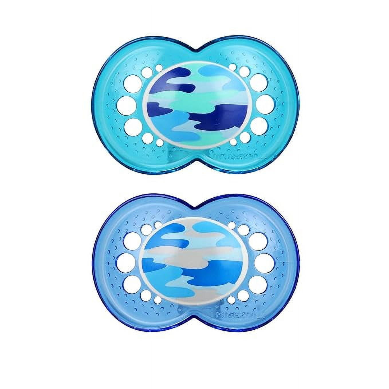 MAM Original Baby Pacifier, Nipple Shape Helps Promote Healthy Oral Development, Sterilizer Case, 16+ Months(Pack of 1)