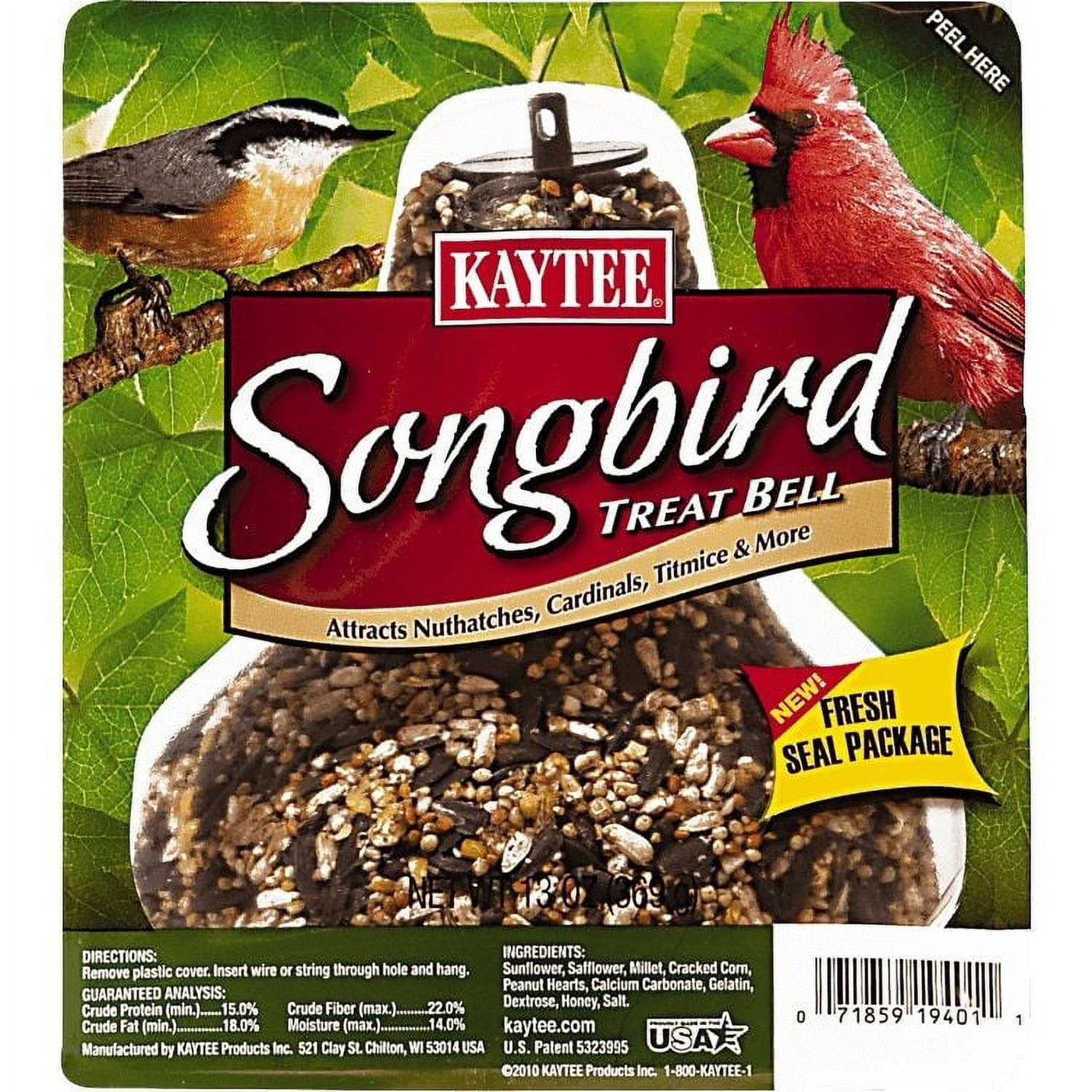 Kaytee Songbird Treat Bell 13 oz