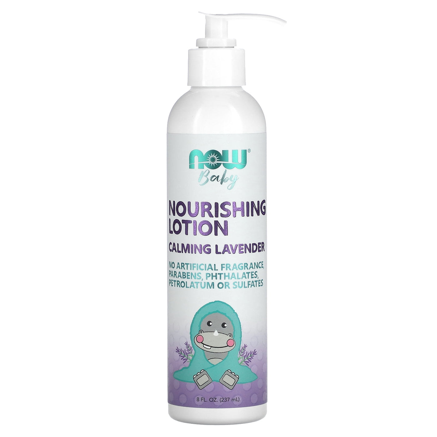 Now Foods Nourishing Baby Lotion, Calming Lavender 8 oz Liquid