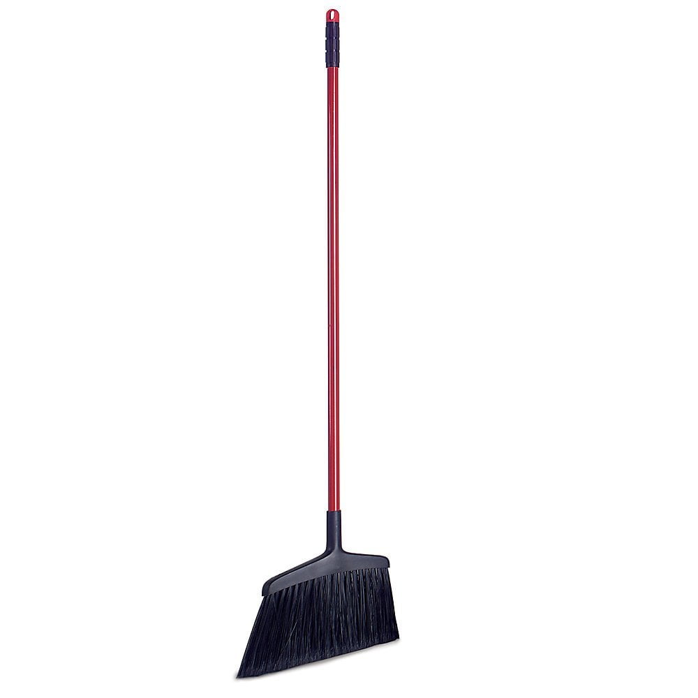 Libman Wide Angle Broom,Red,55" L x 15" W 997