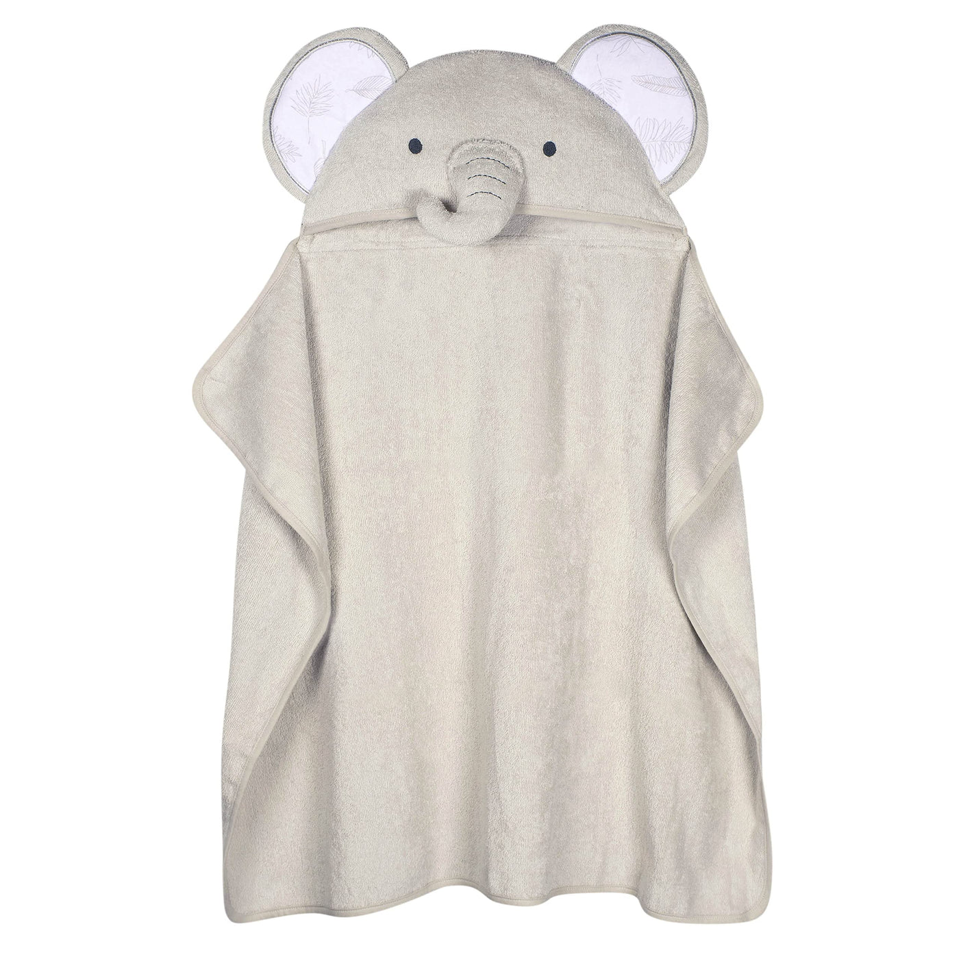 Just Born Boys and Girls Newborn Infant Baby Toddler Hooded Bath Towel, Elephant, One Size ES8