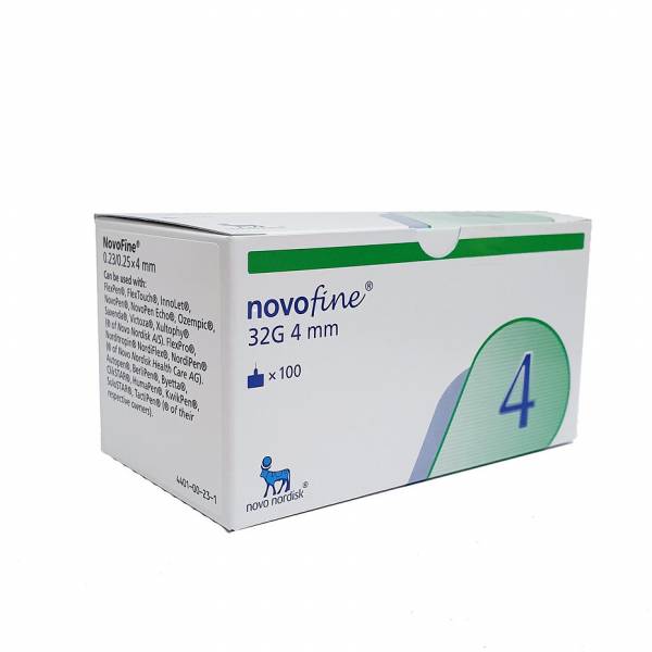 Novofine 32G 4mm Pen Needle – Ultra-Fine, Comfortable Insulin Injection for Accurate Dosing