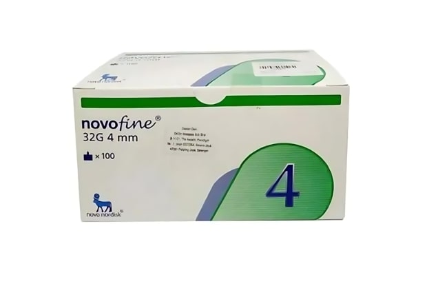 Novofine 32G 4mm Pen Needle – Ultra-Fine, Comfortable Insulin Injection for Accurate Dosing